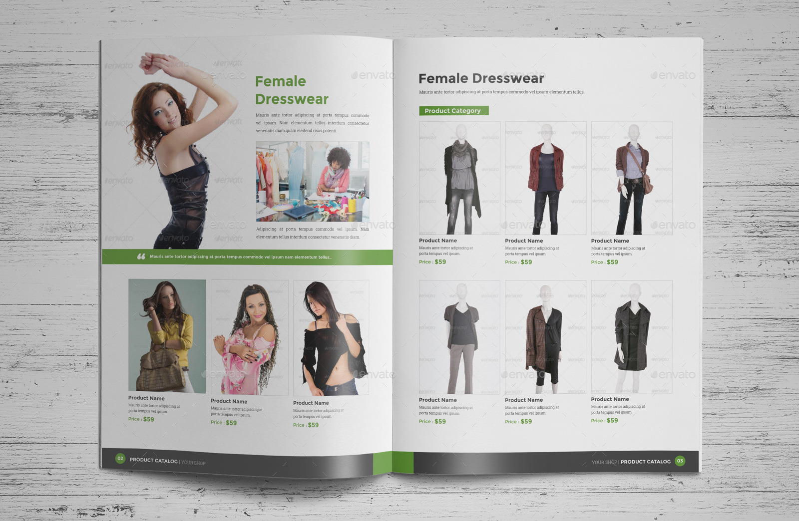 Product Promotion Catalog InDesign v2, Print Templates GraphicRiver